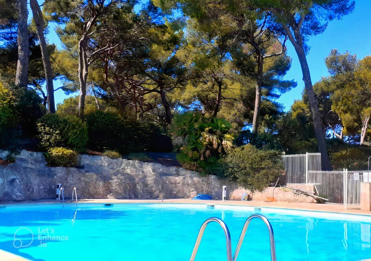 T1 Avec Piscine A 300M Des Plages Pour 4 Personnes - Residence Saint Elme La Seyne-sur-Mer Luaran gambar