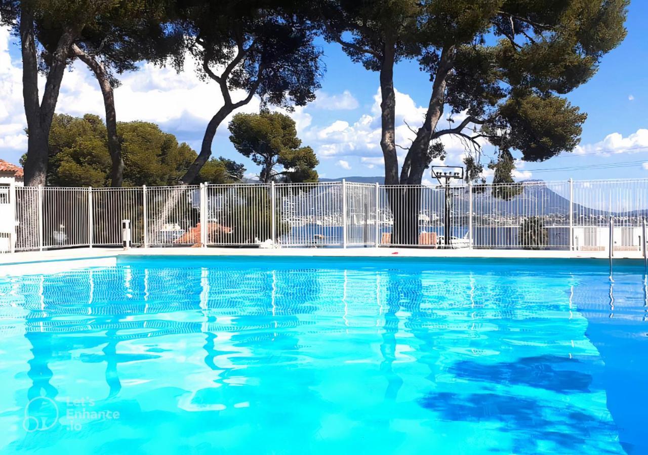 T1 Avec Piscine A 300M Des Plages Pour 4 Personnes - Residence Saint Elme La Seyne-sur-Mer Luaran gambar