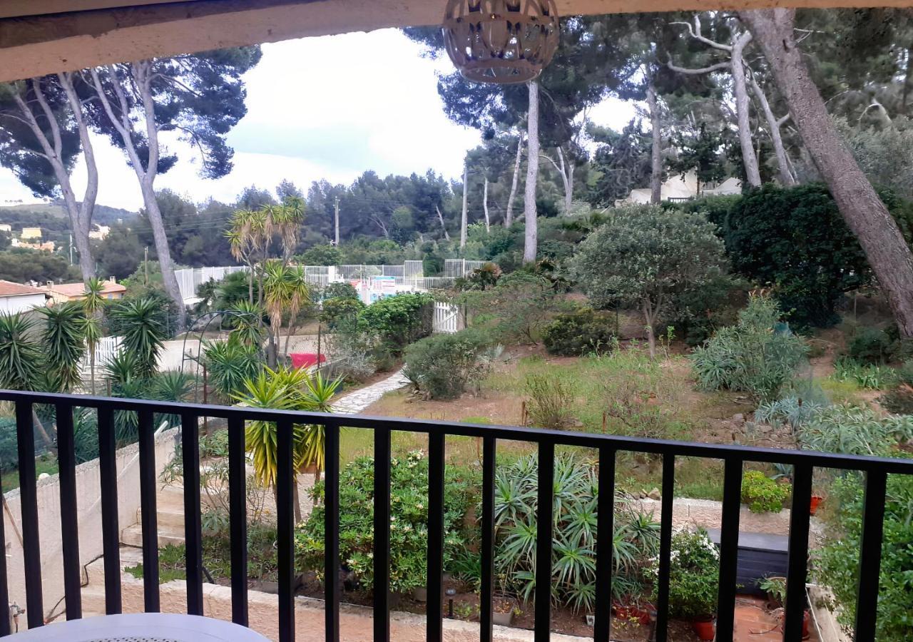 T1 Avec Piscine A 300M Des Plages Pour 4 Personnes - Residence Saint Elme La Seyne-sur-Mer Luaran gambar